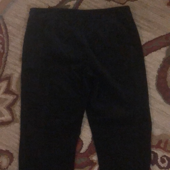 TALBOTS Size 14 P HERITAGE Stretch Velvet FlatFront 
NO Pocket Side-Zip Slimming - Picture 7 of 13